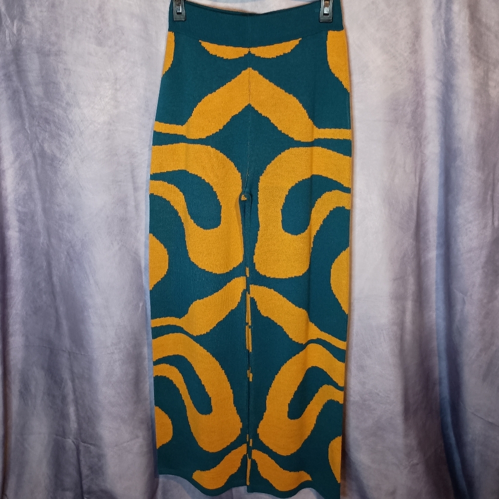 Kazi‎ Prina Fifty Star US Knit Wide Leg Sweater Pants